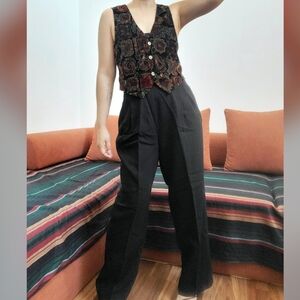 Vintage Pants Vest Set